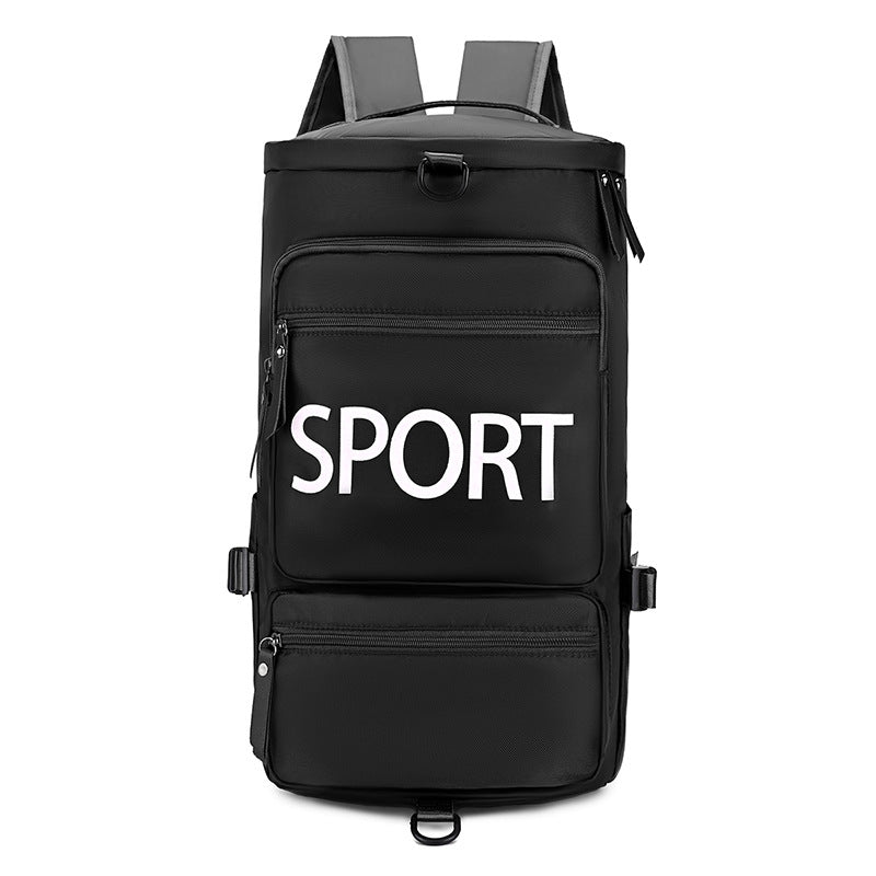 Sporty backpack with multiple compartments and reflective elements Kalsten