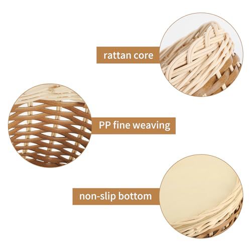 Woven Round Storage Basket Kalsten