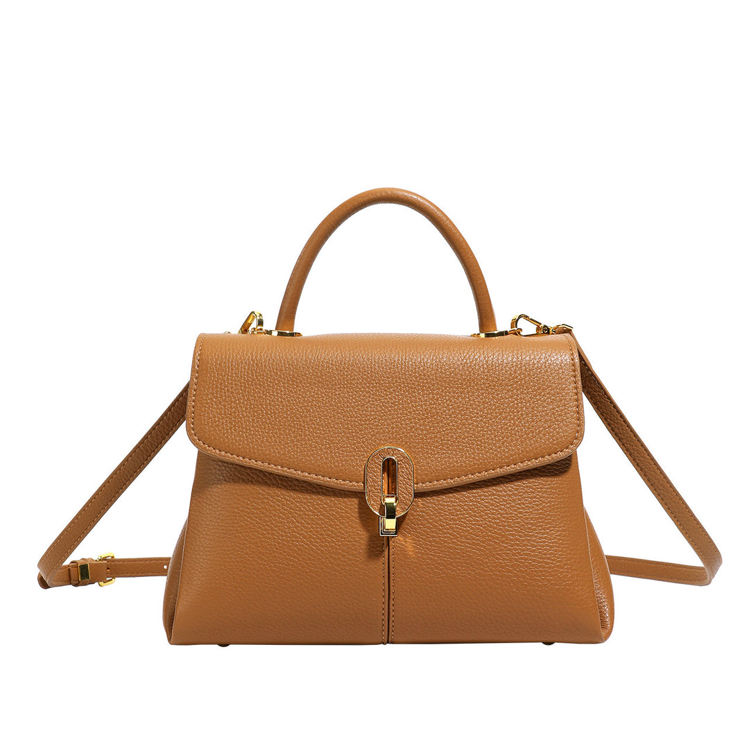 Elegant Handcrafted Structured Handbag Kalsten