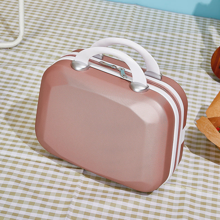 hard-shell cosmetic travel vanity case with dual top handles Kalsten