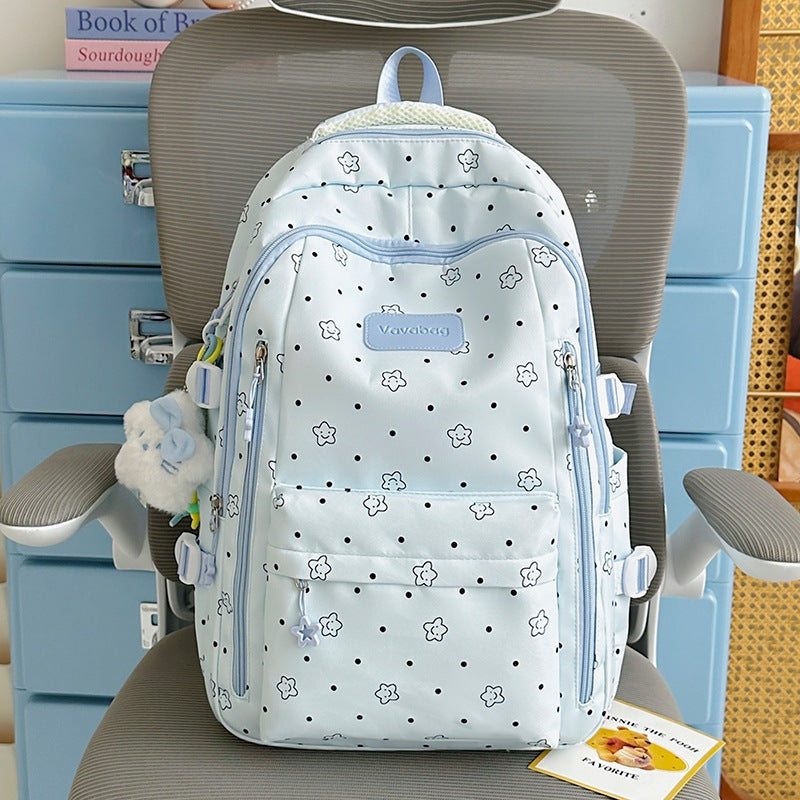 Trendy Floral Print Backpack Kalsten