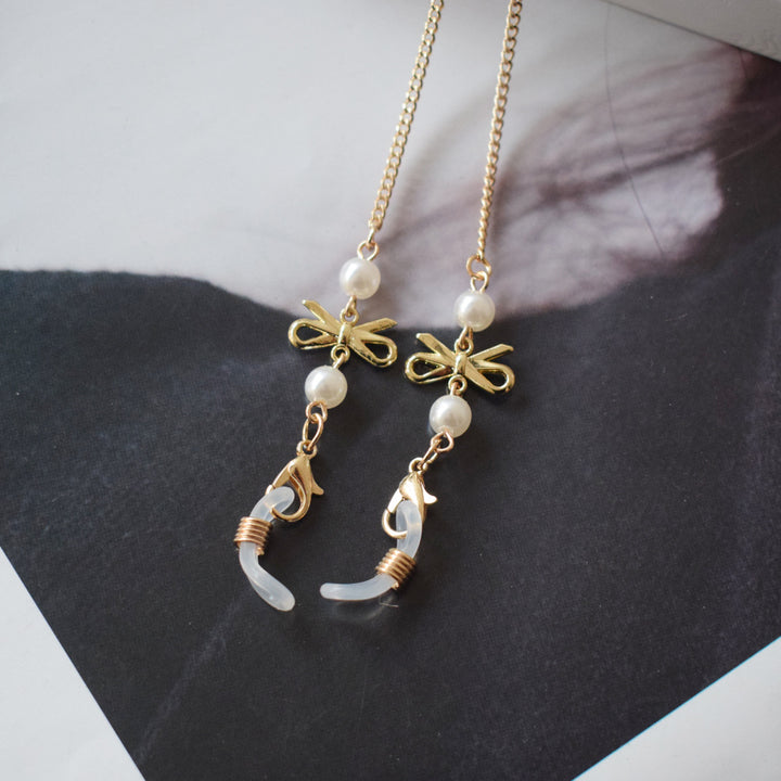 Elegant Pearl-Accented Eyewear Chain Kalsten 1786692339