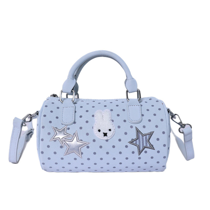 Fun Embroidered Polka Dot Handbag Kalsten