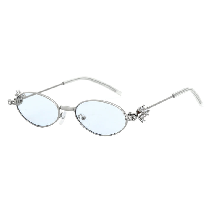 Women's Designer Sunglasses with elegant, mirrored frame and stylish embellishments Kalsten