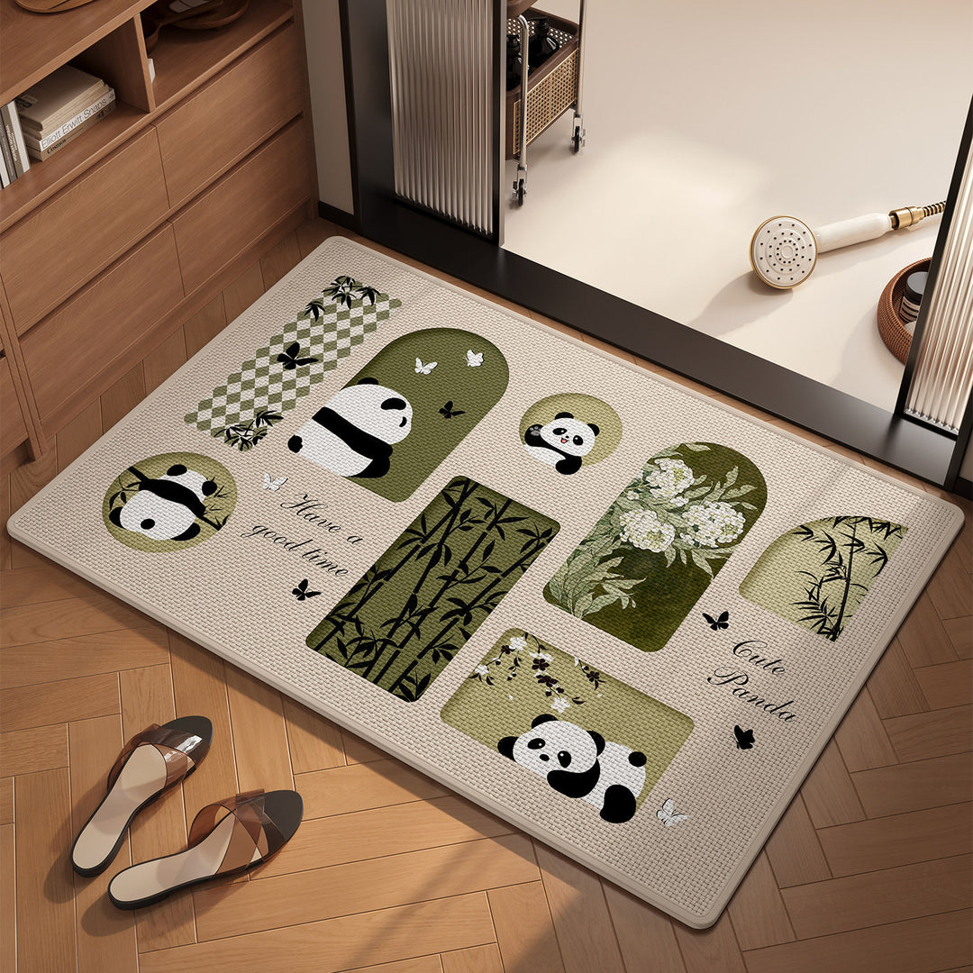 Cat-Themed Decorative Indoor Mat