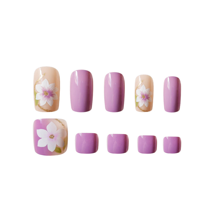 Premium Floral Design Pedicure Set Kalsten