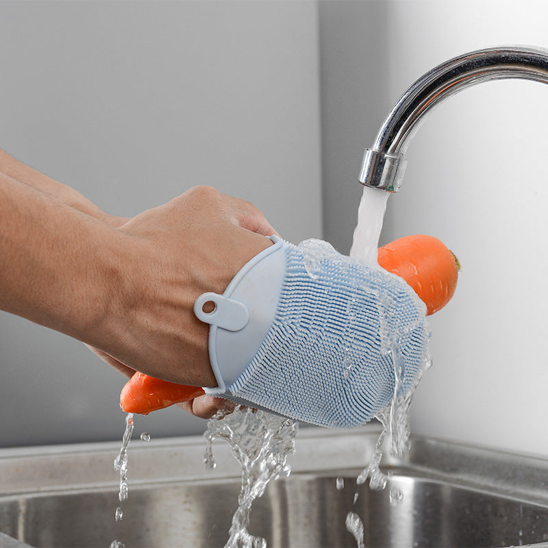 Silicone hair cleaning glove with massage function Kalsten