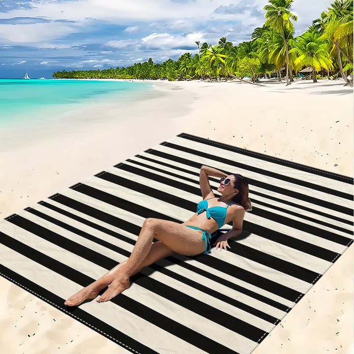 Mandala Design Beach Mat Kalsten