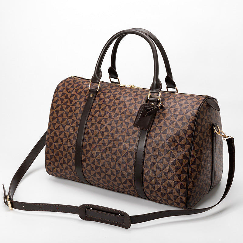Luxurious Monogrammed Weekender Bag