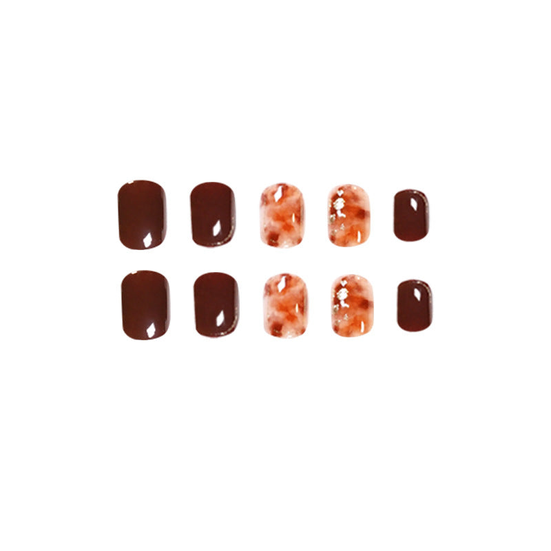 Artful Nail Art with Natural Color Shades Kalsten
