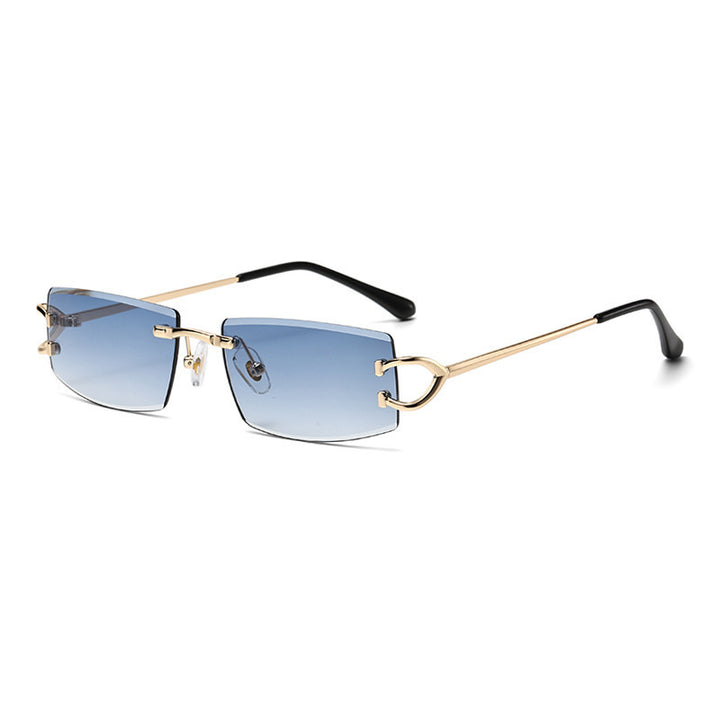 Women Elegant Minimalist Sunglasses with Unique Metal Details Kalsten