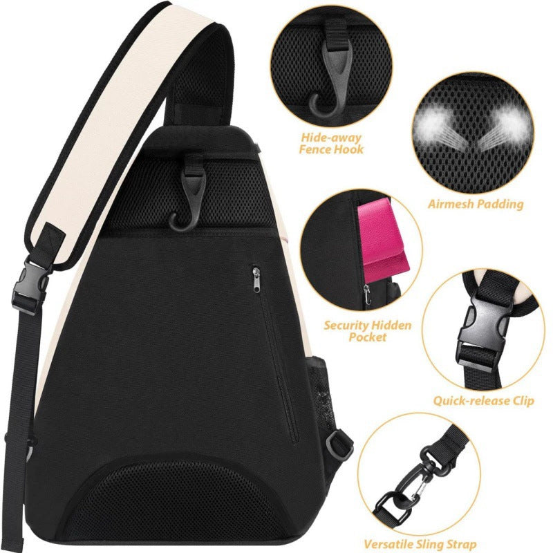 Ergonomic Tennis Racket Sling Backpack Kalsten