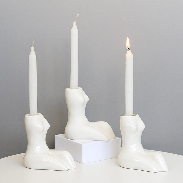Artistic Body-Shaped Ceramic Vase Kalsten