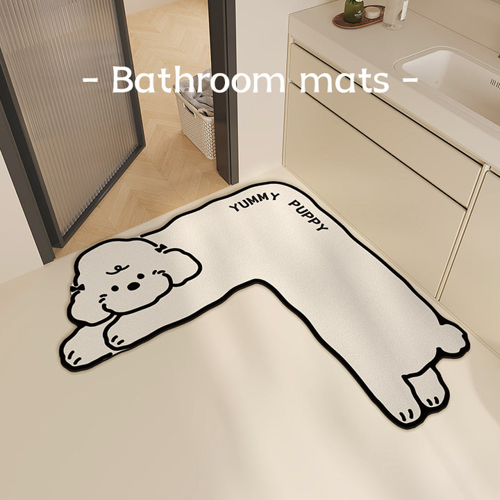 Cute Animal-Themed Bath Mat Kalsten