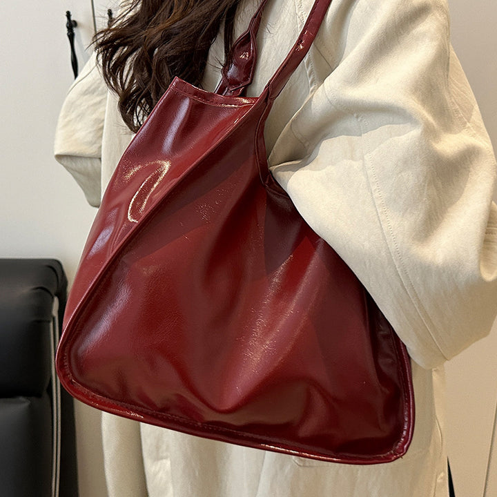 Classic Soft Leather Shoulder Bag