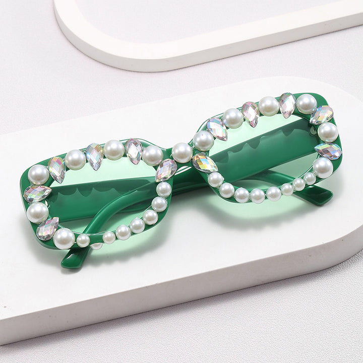 Ladies elegant sunglasses with pearl decoration Kalsten