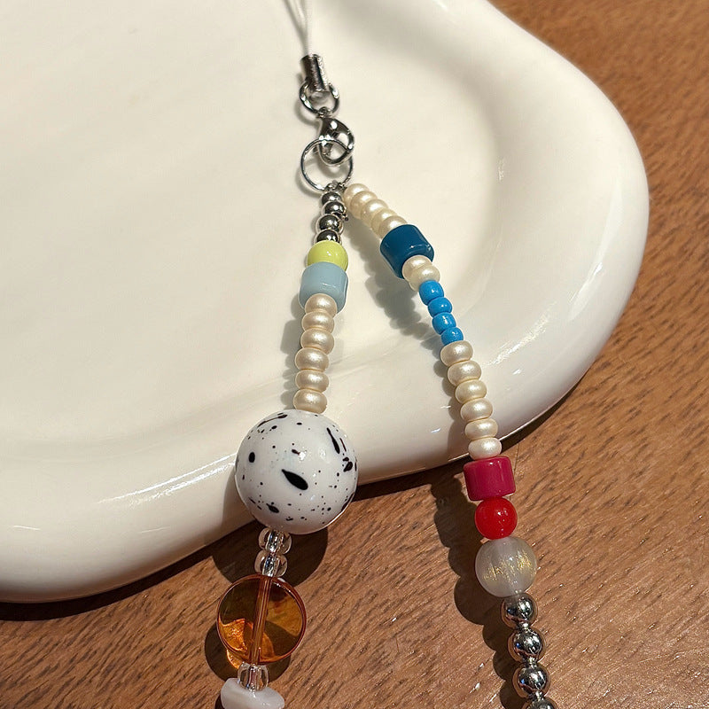 Decorative Bead Charm Keychain Kalsten