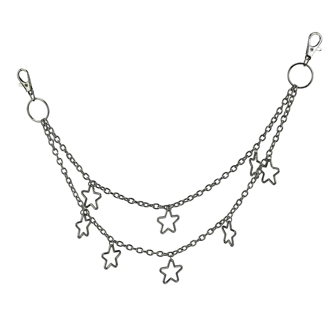 Chic Layered Star Chain Belt Kalsten