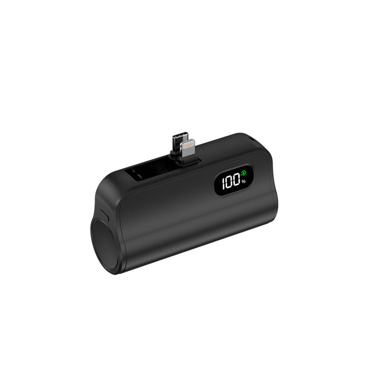 Portable power bank with integrated charging port and digital charging station Kalsten