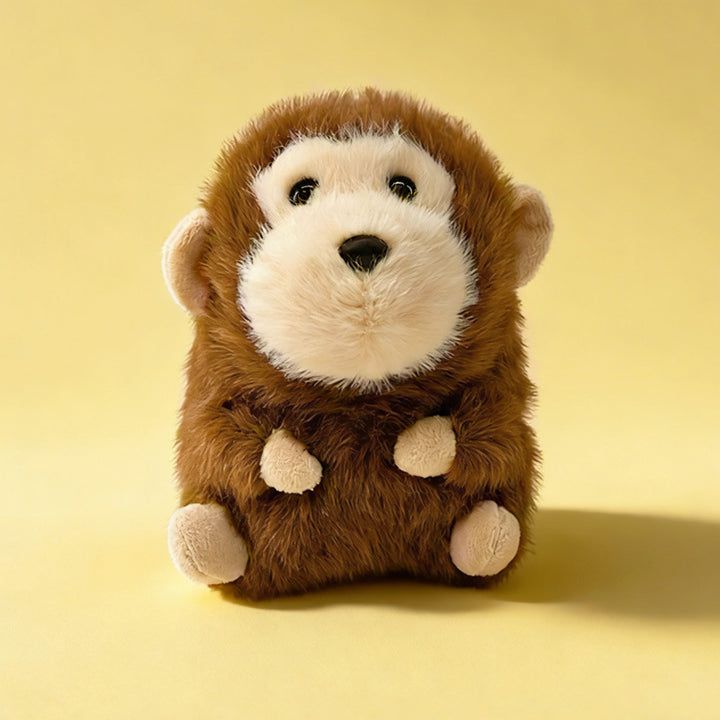 Plush Sitting Dino Cuddler with Ultra-Soft Faux Fur and Embroidered Face Kalsten