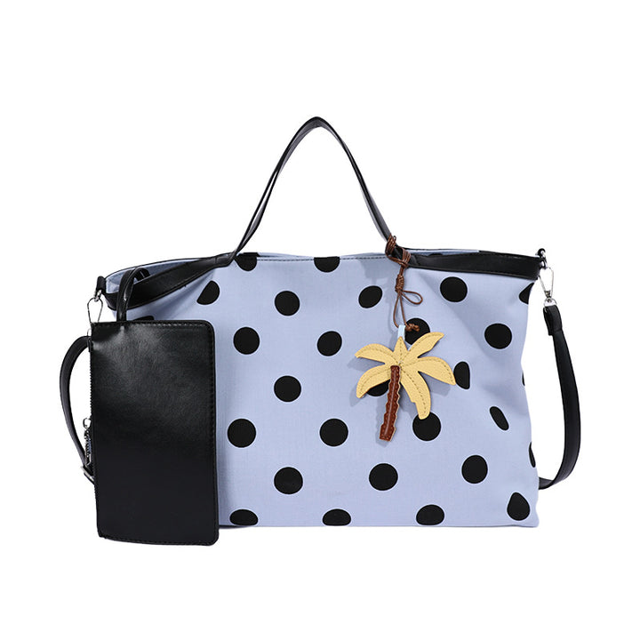 Polka Dot Multifunctional Tote Bag Kalsten