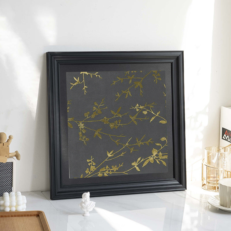 Decorative Framed Botanical Art Piece for Home
