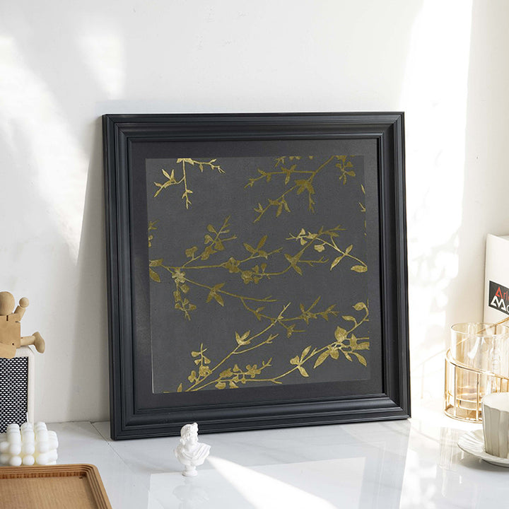 Decorative Framed Botanical Art Piece for Home