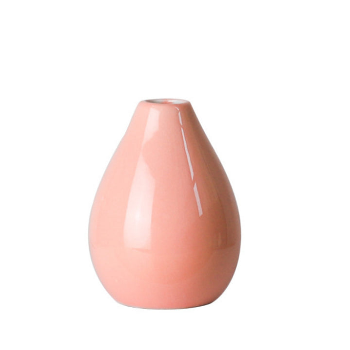 Elegant Teardrop-Shaped Ceramic Flower Vase Kalsten