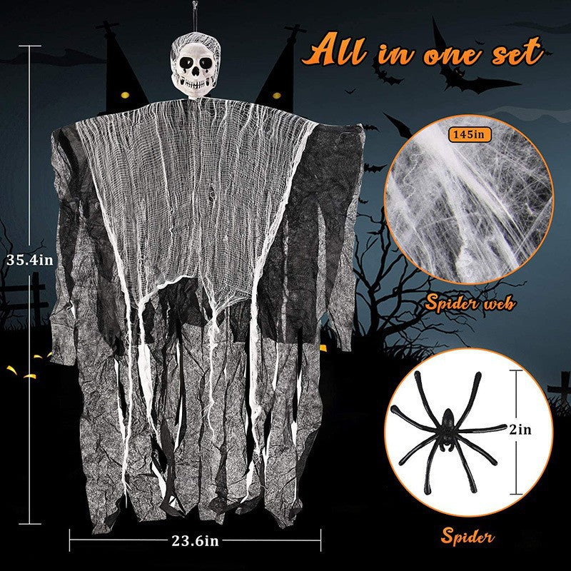 Suspended Skull Ghost Decoration Kalsten