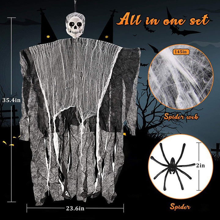 Suspended Skull Ghost Decoration Kalsten