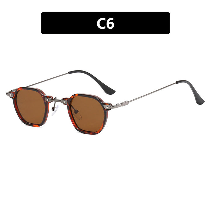 Women's fashionable sunglasses in elegant design with hexagonal frame Kalsten