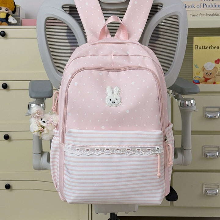Playful Bunny-Ear Casual Backpack Kalsten