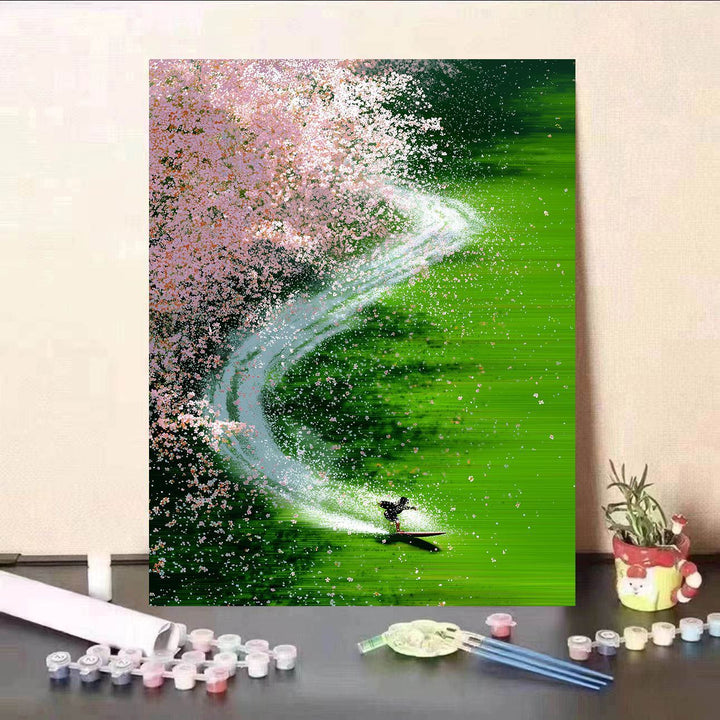 Dynamic Wave Art Canvas Print Kalsten