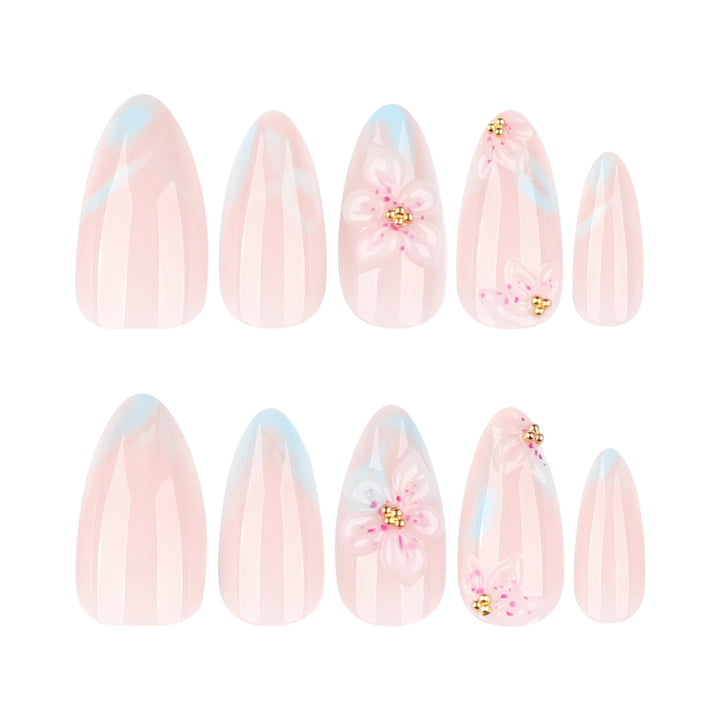 Artful Nail Art with Floral Accents Kalsten