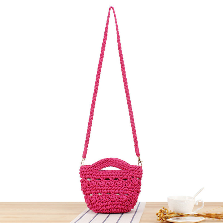 Hand-knotted shoulder bag Kalsten