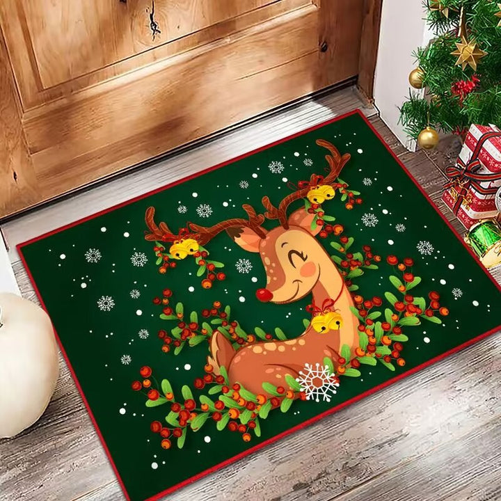 Festive Holiday Door Mat Kalsten
