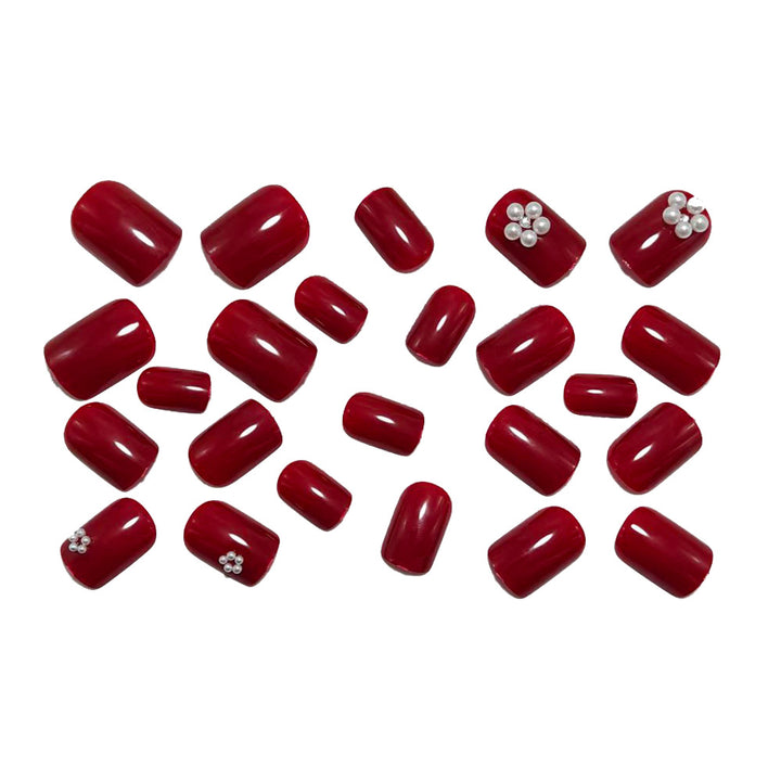 Artificial nails with glamorous decorations Kalsten