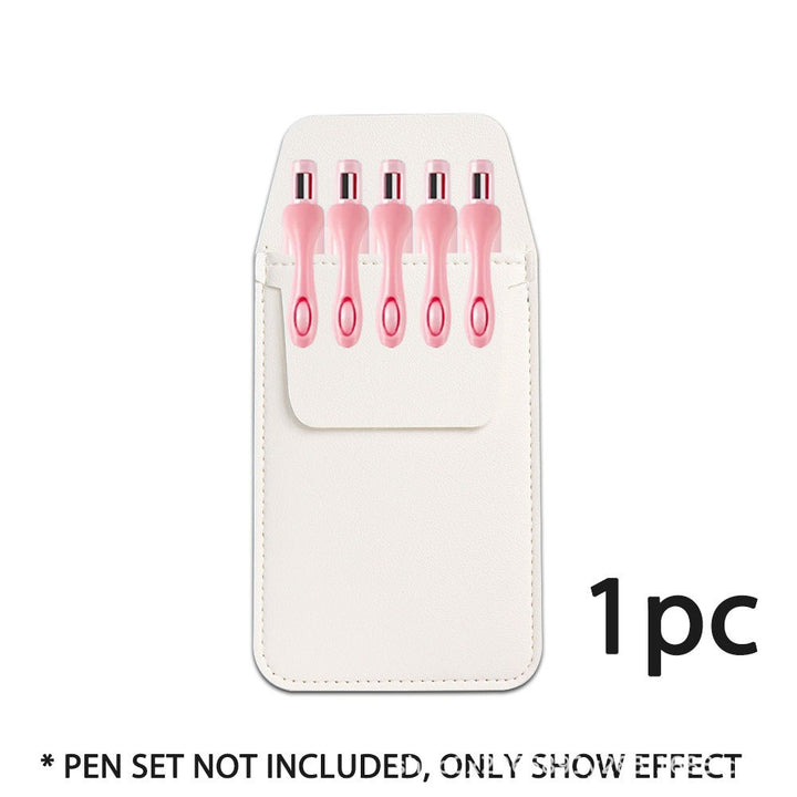 Elegant Leather Pen Holder Case