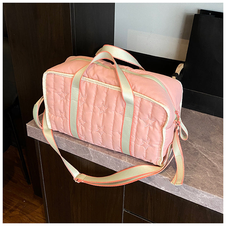 Stylish Quilted Duffel Bag Kalsten