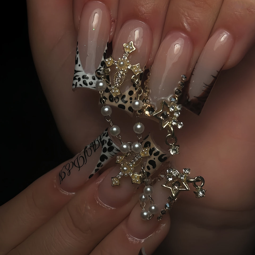 Ornate Decorative Nail Enhancements Kalsten