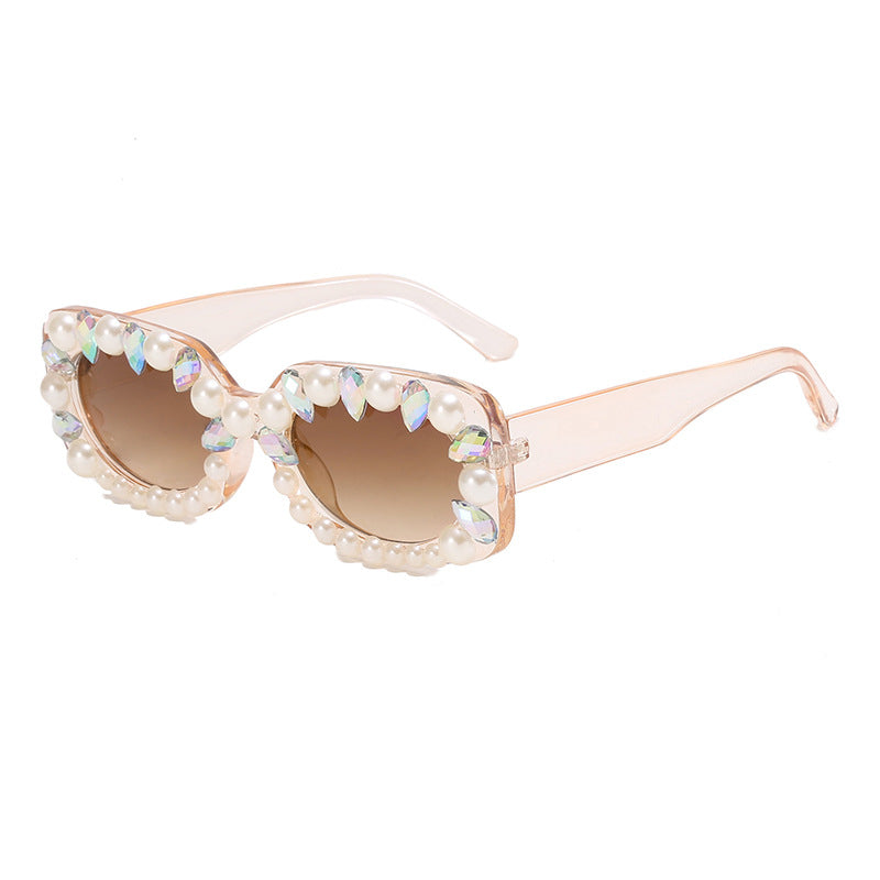 Ladies elegant sunglasses with pearl decoration Kalsten
