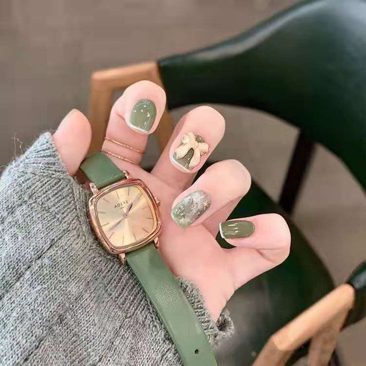 Premium Marble Press-On Nail Set