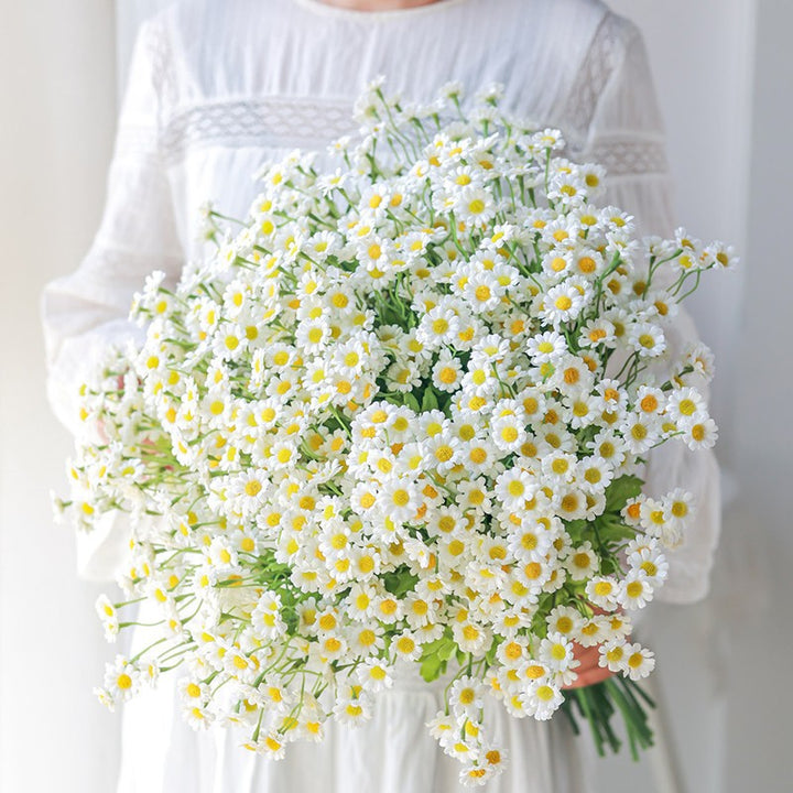 Lifelike Yellow Floral Stem