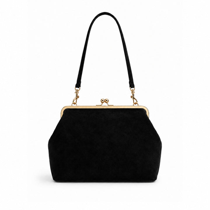 Elegant Suede Handbag