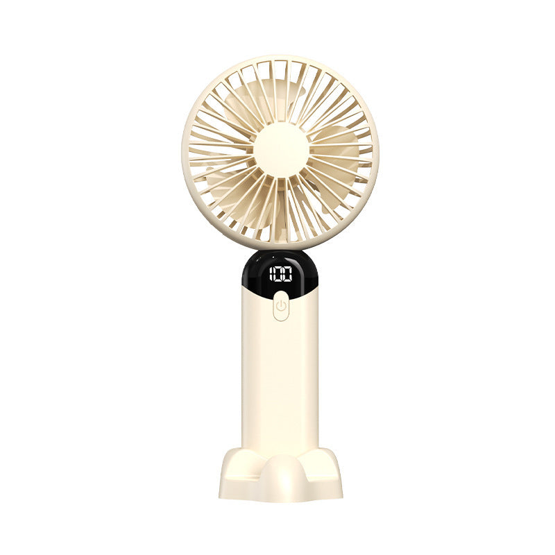 Unisex nan rechargeable portable handheld and desk fan with LED battery indicator Kalsten