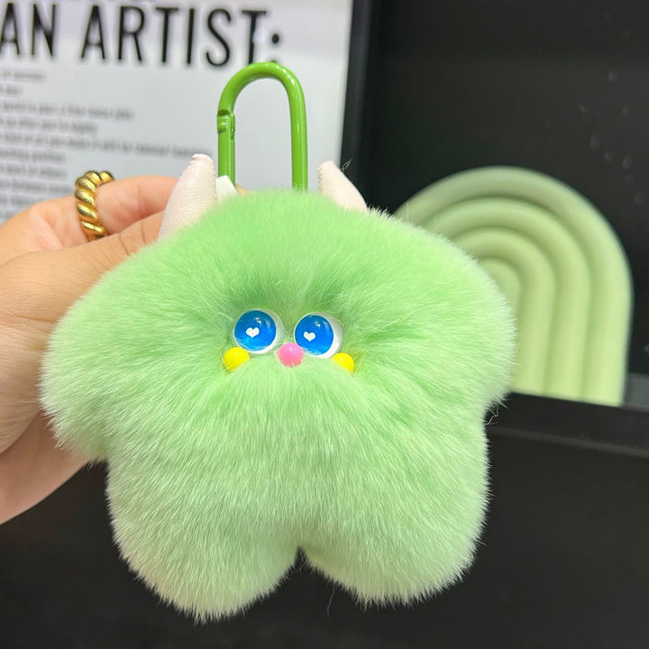 Cute Plush Fur Climbing Keychain Kalsten