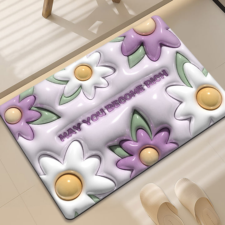 Cute Cartoon-Themed Area Mat