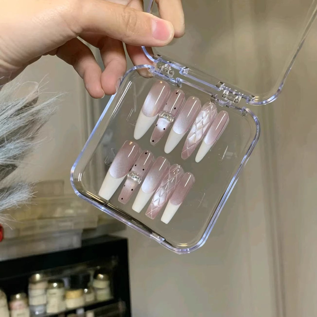 Premium Decorative Press-On Nail Set