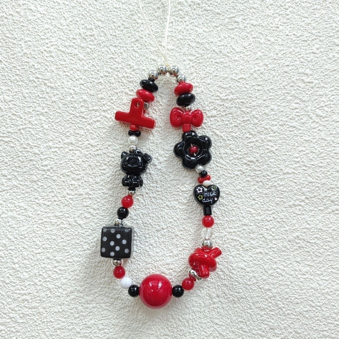 Colorful Themed Beaded Charm Bracelet Kalsten