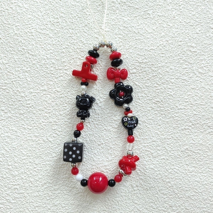Colorful Themed Beaded Charm Bracelet Kalsten